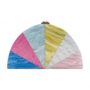 NEW GEMELLI sierra clutch bag in multicolor